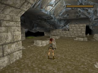 Tomb Raider PS1 - jaskinia