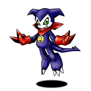 Impmon - grafika postaci