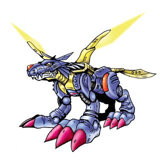Metal Garurumon - grafika postaci