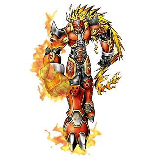 Agnimon - grafika postaci