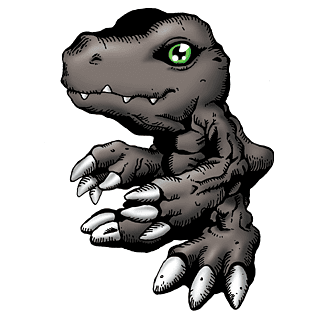 Agumon (Black) - grafika postaci