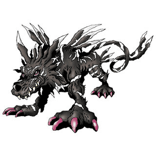 Garurumon (Black) - grafika postaci