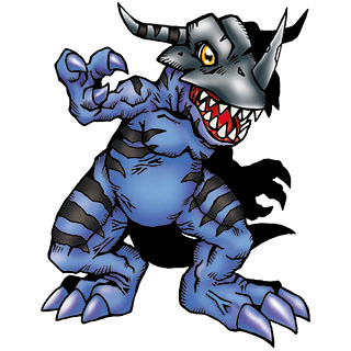 Greymon (Blue) - grafika postaci