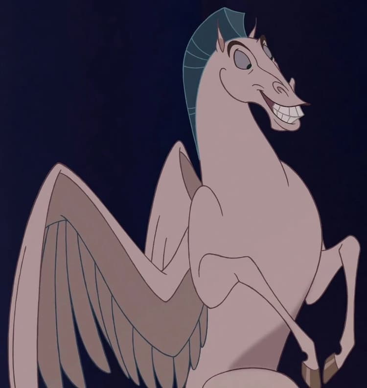 Pegasus - grafika postaci