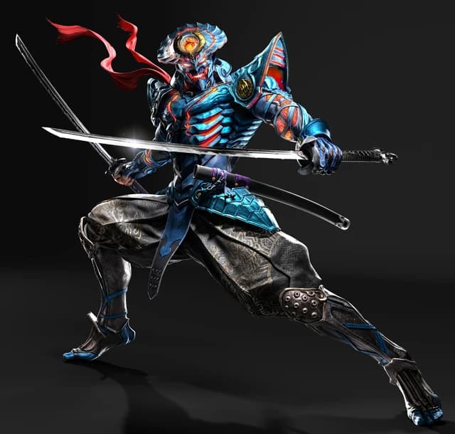 Yoshimitsu - grafika postaci