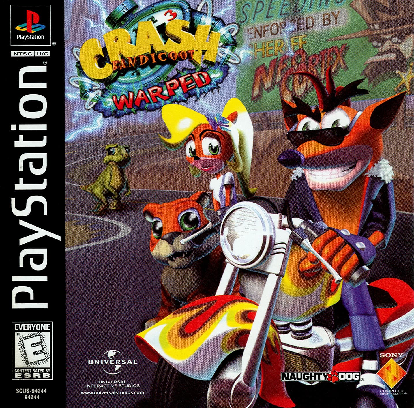 Okladka gry Crash Bandicoot: Warped