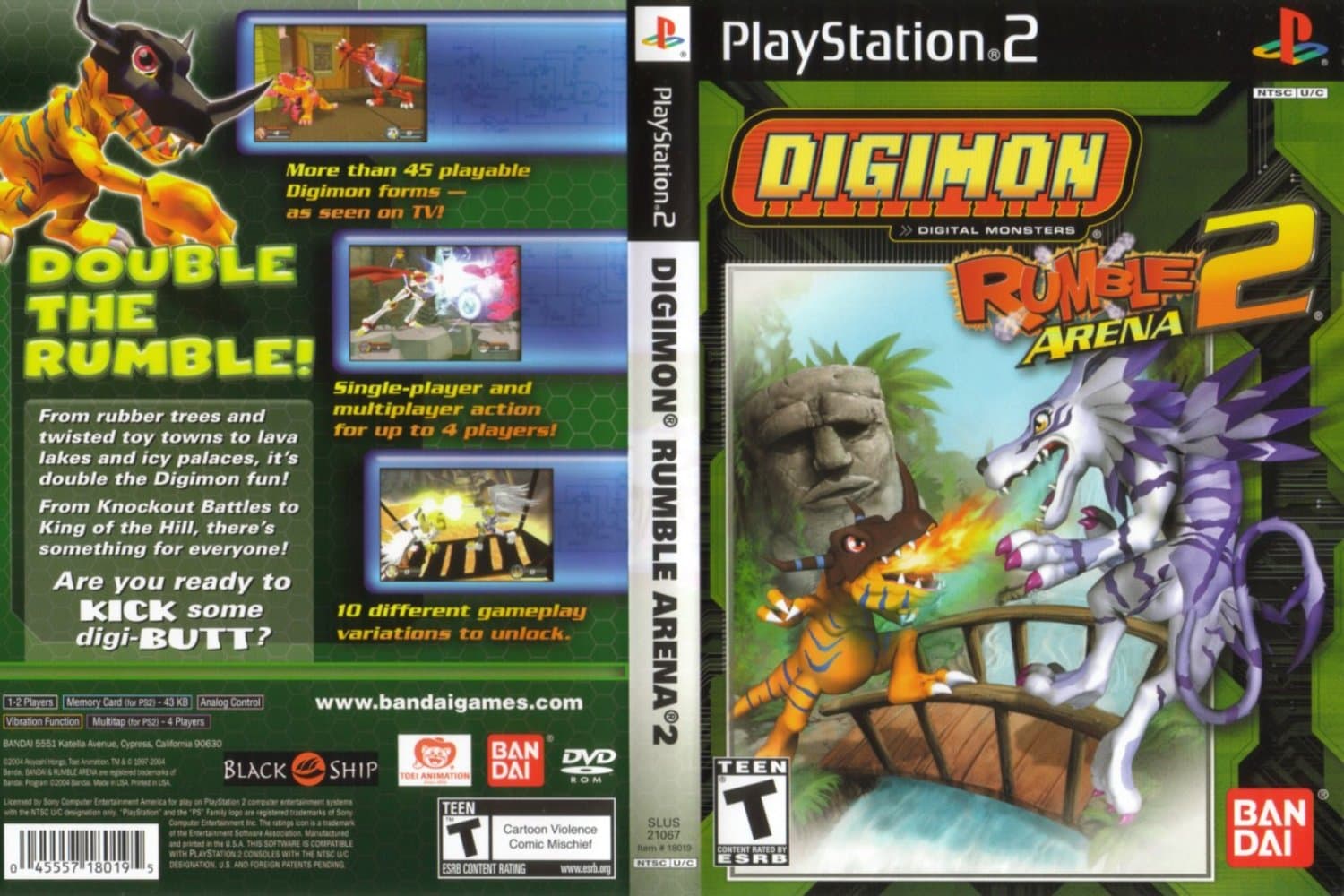 Okladka gry Digimon Rumble Arena 2