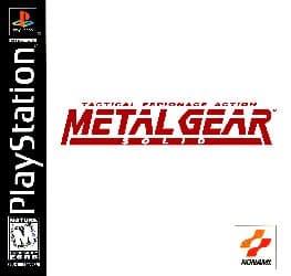 Okladka gry Metal Gear Solid