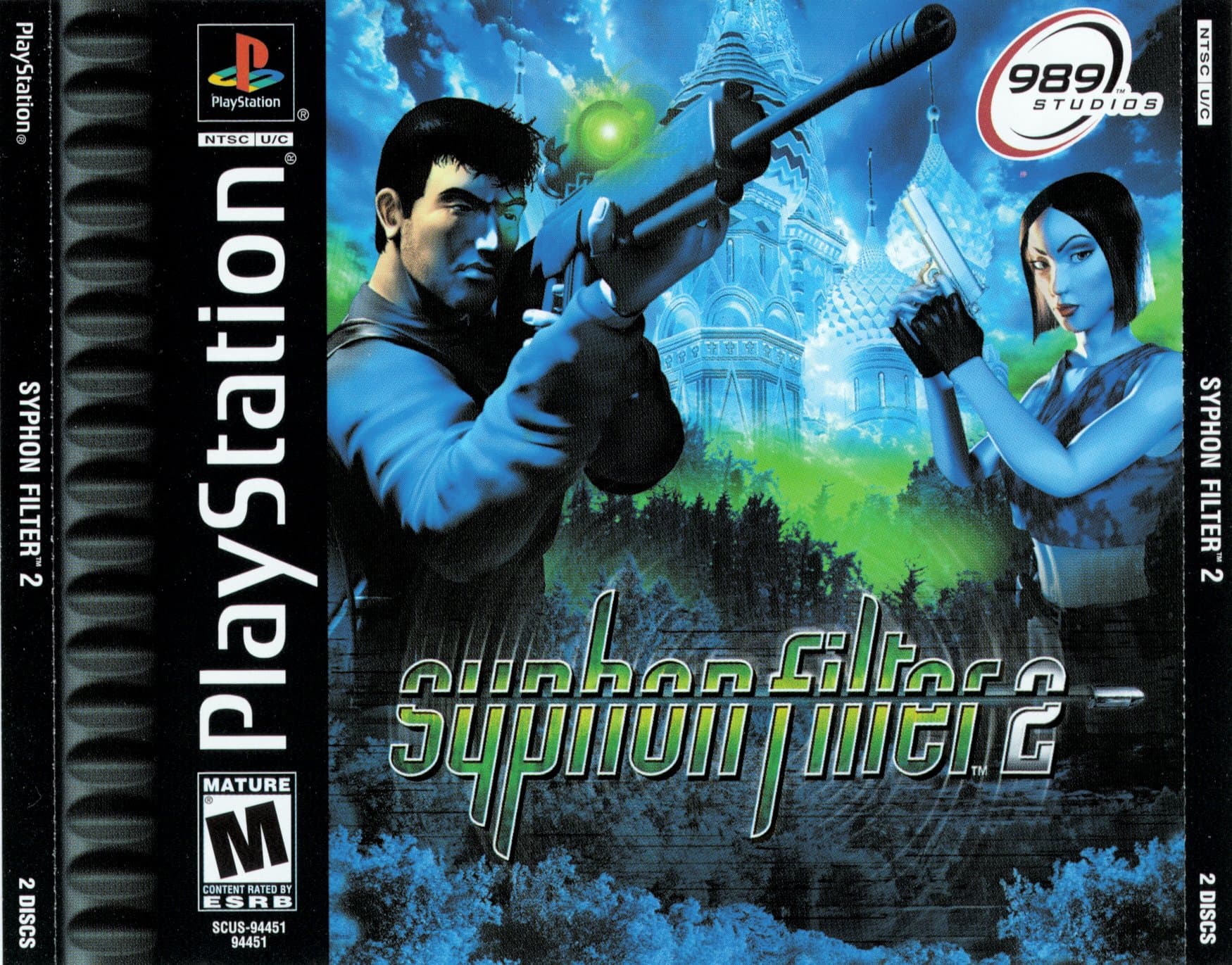 Okladka gry Syphon Filter 2