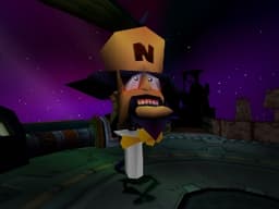 Crash Bandicoot Warped PS1 - sekcja motocyklowa
