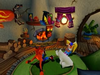 Crash Bandicoot Warped PS1 - etap futurystyczny