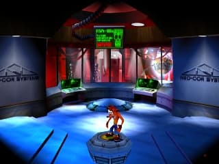 Crash Bandicoot Warped PS1 - walka z bossem