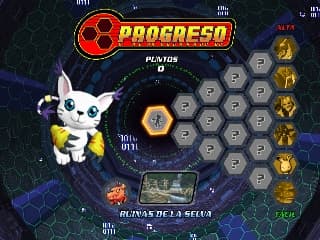 Digimon Rumble Arena 2 PS2 - pojedynek kilku postaci