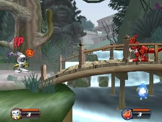 Digimon Rumble Arena 2 PS2 - arena z przeszkodami