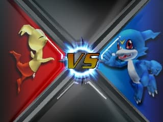 Digimon Rumble Arena 2 PS2 - walka z bossem