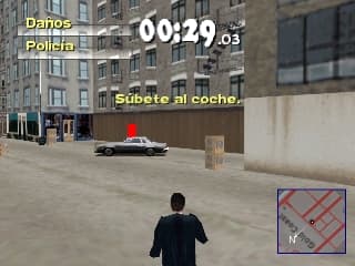 Driver 2 PS1 - Tanner pieszo