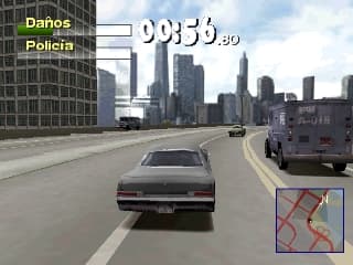 Driver 2 PS1 - jazda po miescie
