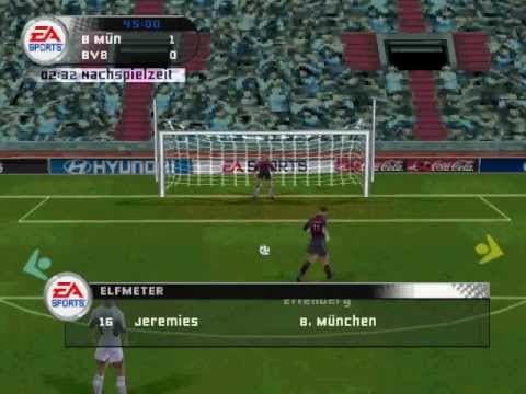 FIFA 2002 PS2 - seria rzutow karnych
