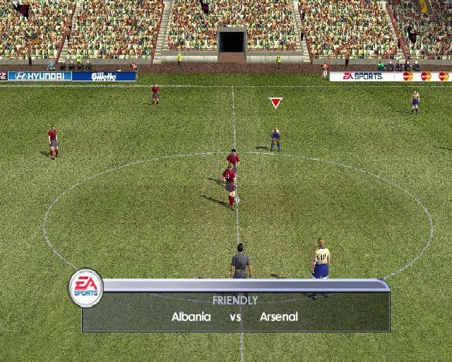 FIFA 2002 PS2 - kickoff