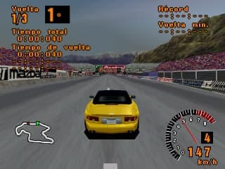 Gran Turismo PS1 - kamera wyscigowa