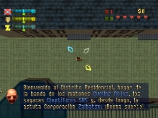 GTA 2 PS1 - ulica i ruch miejski