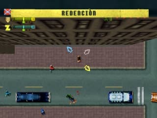 GTA 2 PS1 - pojazd i poscig
