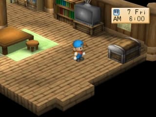 Harvest Moon BTN PS1 - miasteczko Mineral Town