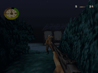 Medal of Honor PS1 - patrol nocny