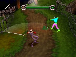 MediEvil PS1 - klimatyczny cmentarz