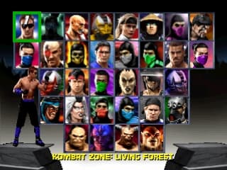 Mortal Kombat Trilogy PS1 - walka