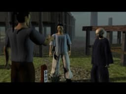 Ninja Shadow of Darkness PS1 - walka na moście