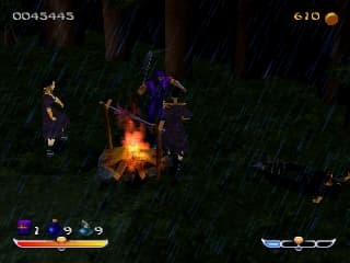 Ninja Shadow of Darkness PS1 - sekwencja platformowa