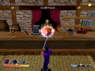 Ninja Shadow of Darkness PS1 - mroczne ruiny