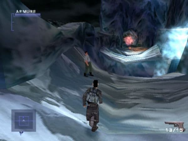 Syphon Filter 2 PS1 - sniezna lokacja