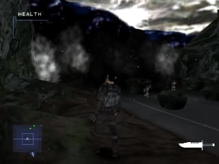 Syphon Filter 2 PS1 - walka na otwartym terenie