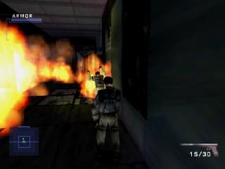 Syphon Filter PS1 - starcie z przeciwnikami