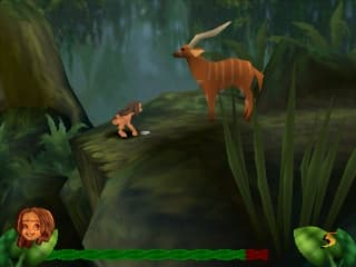 Tarzan PS1 - sekcja akcji