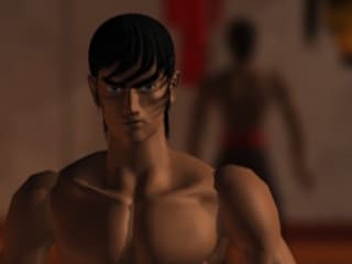 Tekken 2 PS1 - pojedynek na ringu