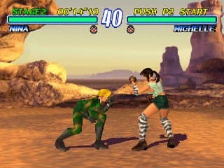 Tekken 2 PS1 - finalowe starcie