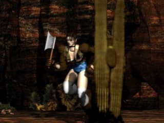 Tekken PS1 - walka na arenie