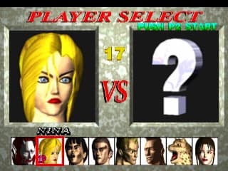Tekken PS1 - animacje postaci