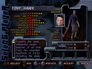 Tony Hawk's Pro Skater 2 PS1 - grind