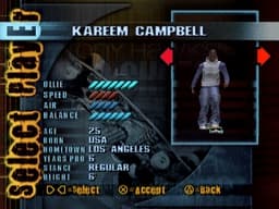 Tony Hawk's Pro Skater PS1 - skatepark