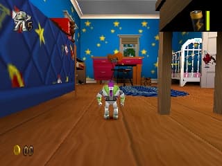 Toy Story 2 PS1 - interakcja z NPC