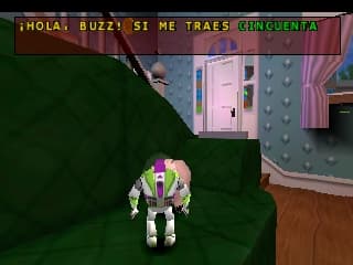 Toy Story 2 PS1 - poziom z przeszkodami